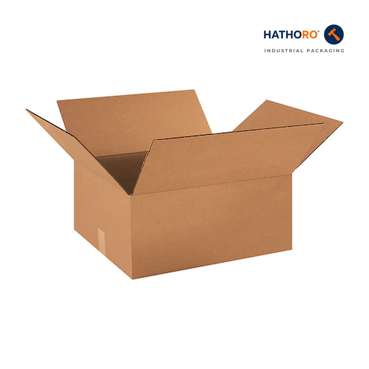 Hathoro 18 x 16 x 8 inch corrugated shipping box