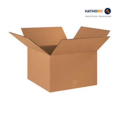 Hathoro 18 x 18 x 12 inch corrugated shipping box
