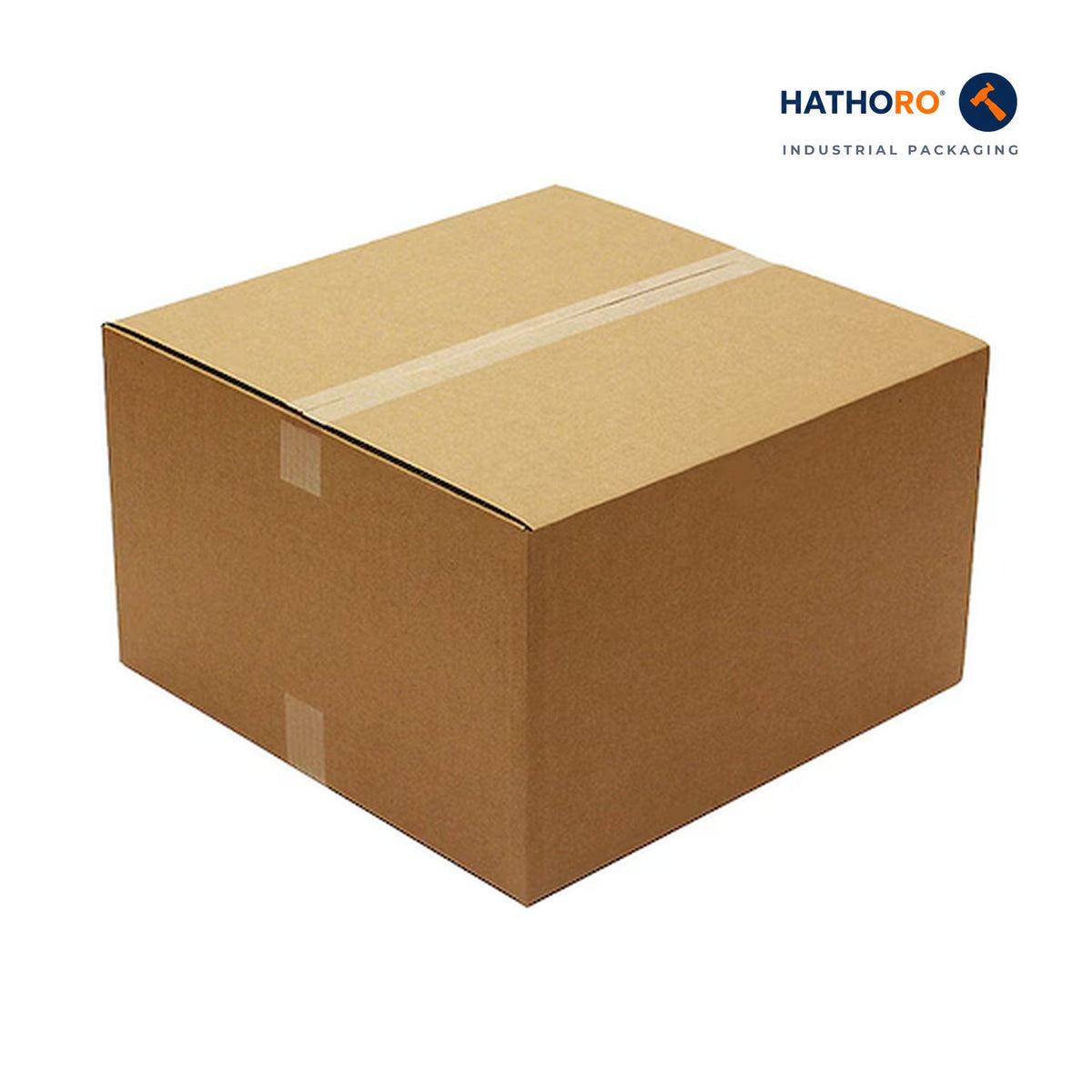 Hathoro 18 x 18 x 12 inch corrugated shipping box