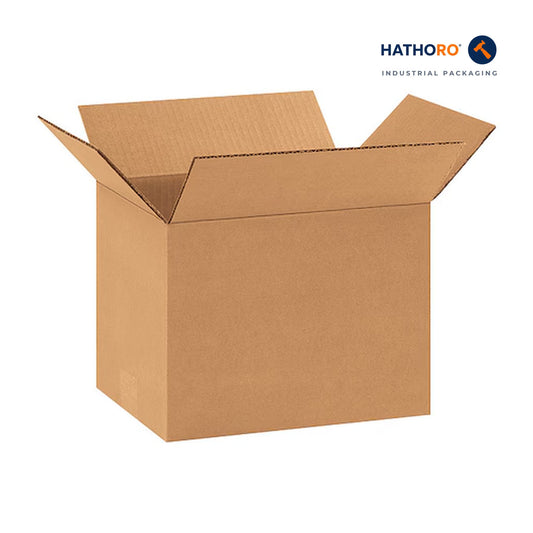 Hathoro 11 x 8 x 8 inch corrugated shipping box