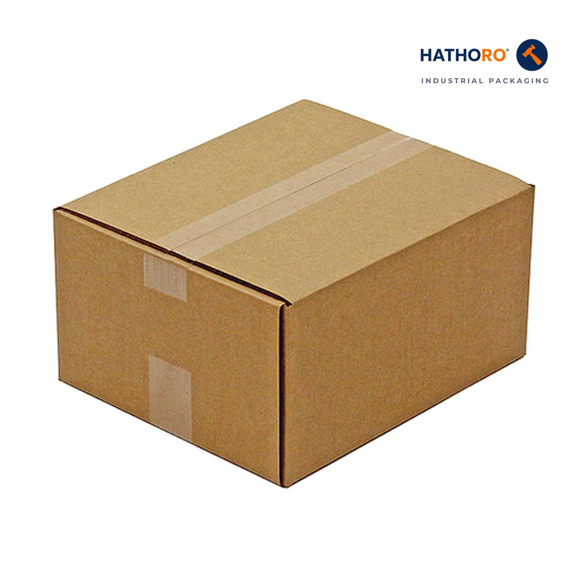 Hathoro 18 x 12 x 6 inch corrugated shipping box