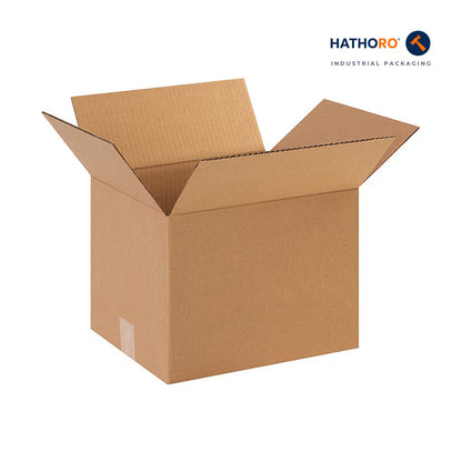 Hathoro 12 x 10 x 9 inch corrugated shipping box