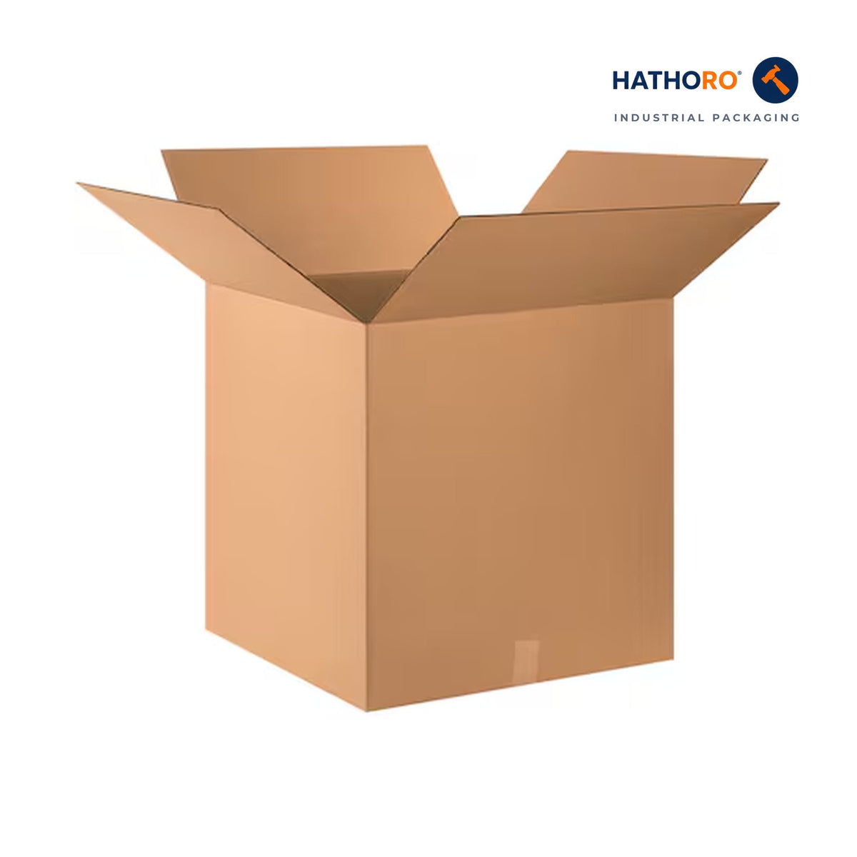 Hathoro 24 x 24 x 24 inch corrugated shipping box