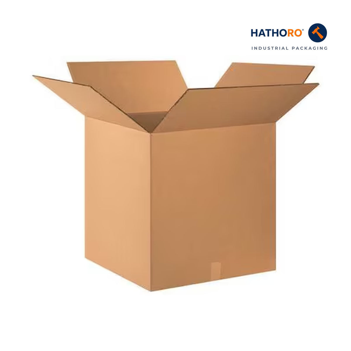 Hathoro 24 x 24 x 24 inch corrugated shipping box