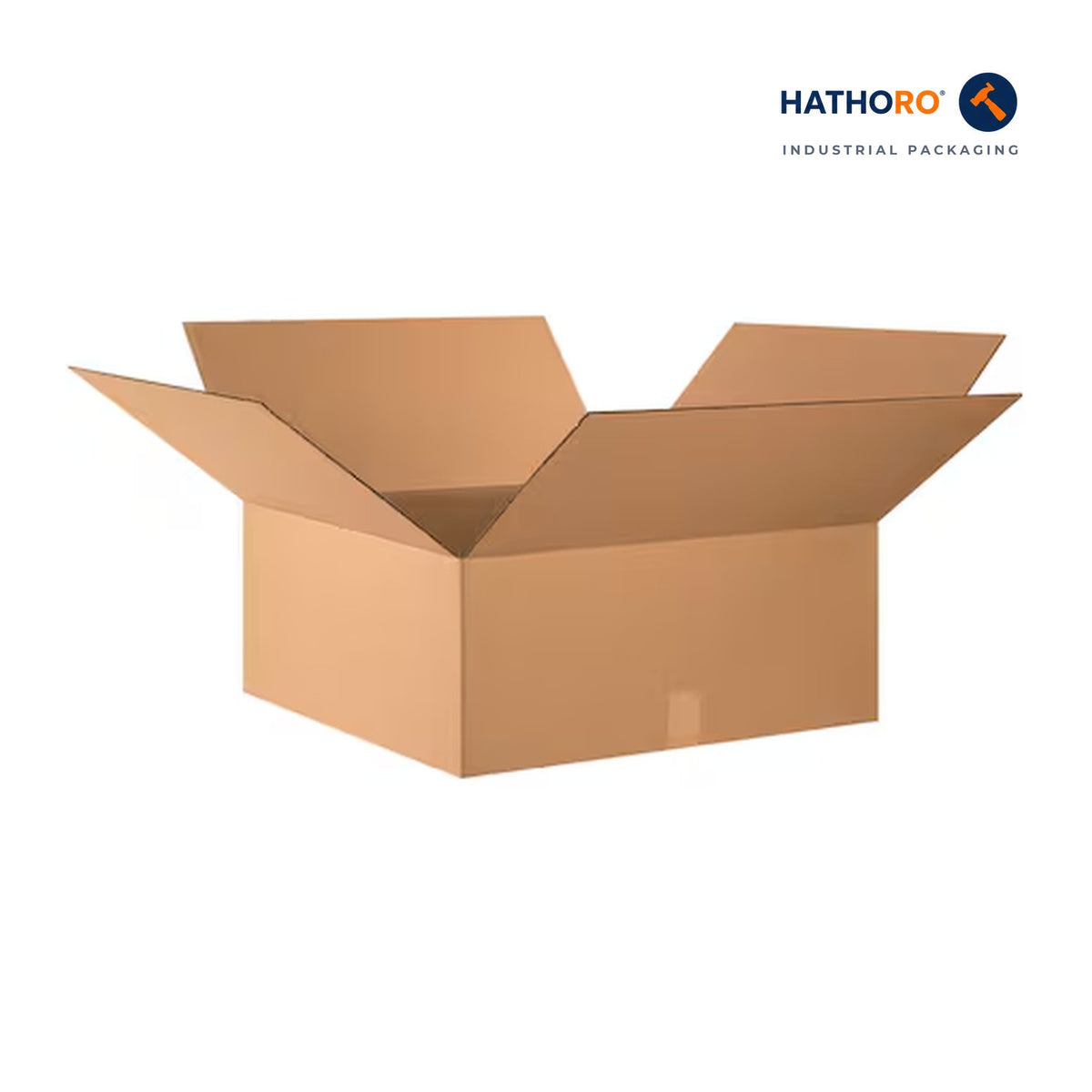 Hathoro 24 x 24 x 10 inch corrugated shipping box