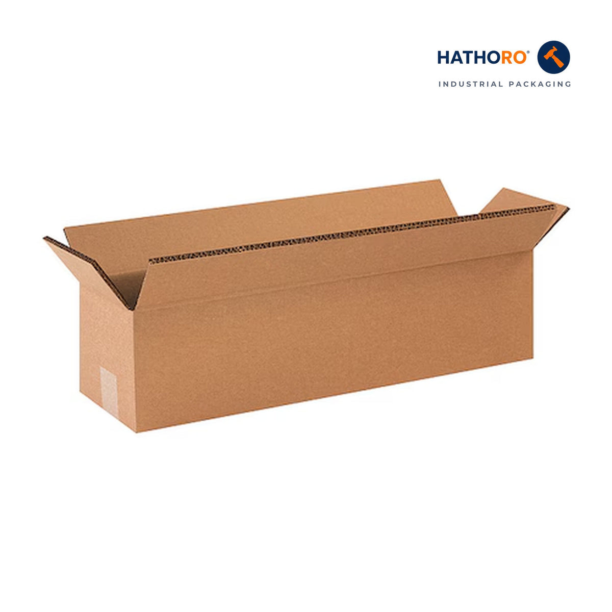 Hathoro 24 x 6 x 6 inch corrugated shipping box