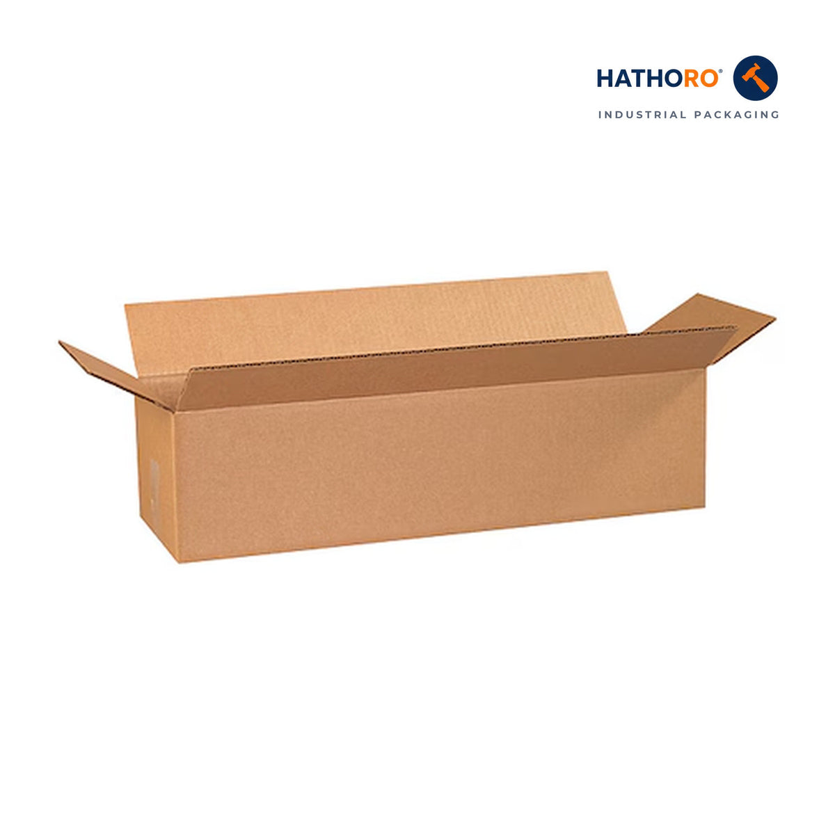 Hathoro 24 x 8 x 6 inch corrugated shipping box