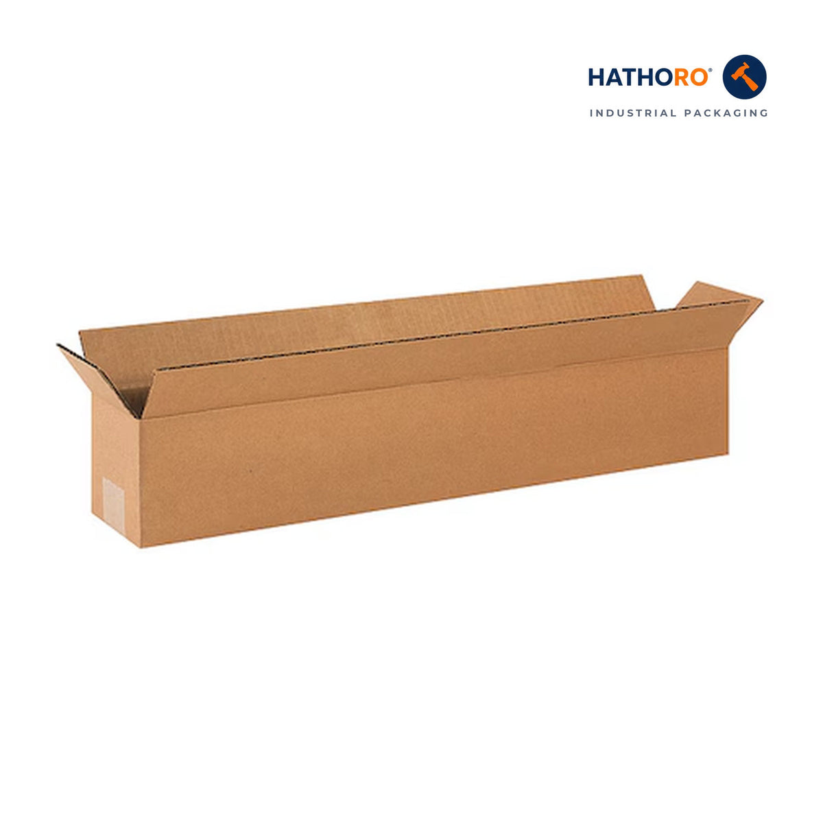 Hathoro 24 x 4 x 4 inch corrugated shipping box