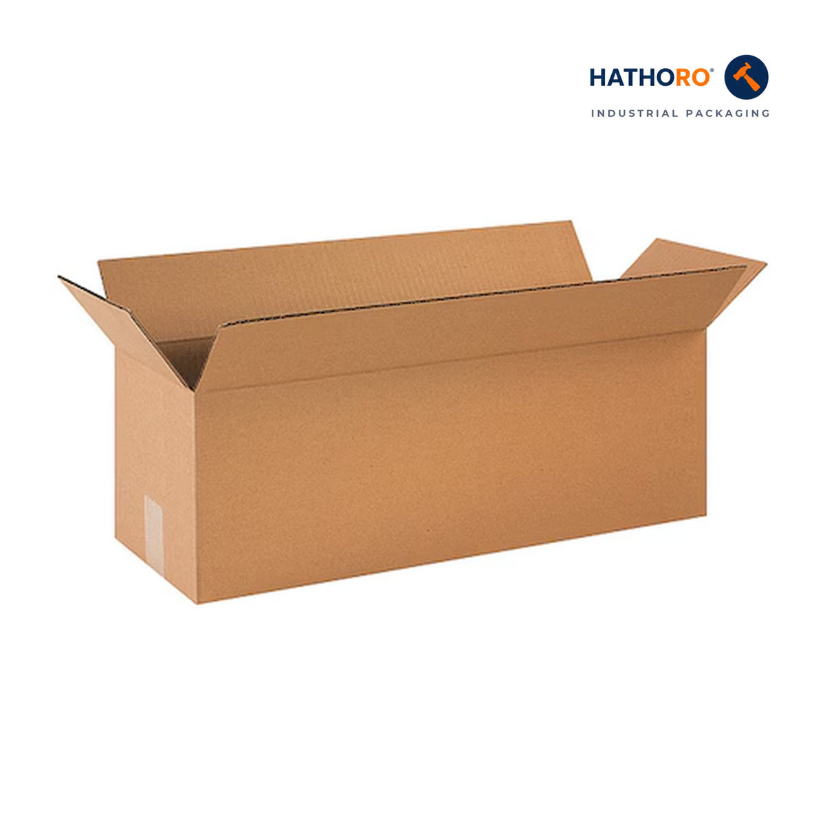 Hathoro 24 x 8 x 8 inch corrugated shipping box