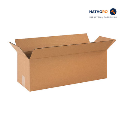Hathoro 24 x 8 x 8 inch corrugated shipping box