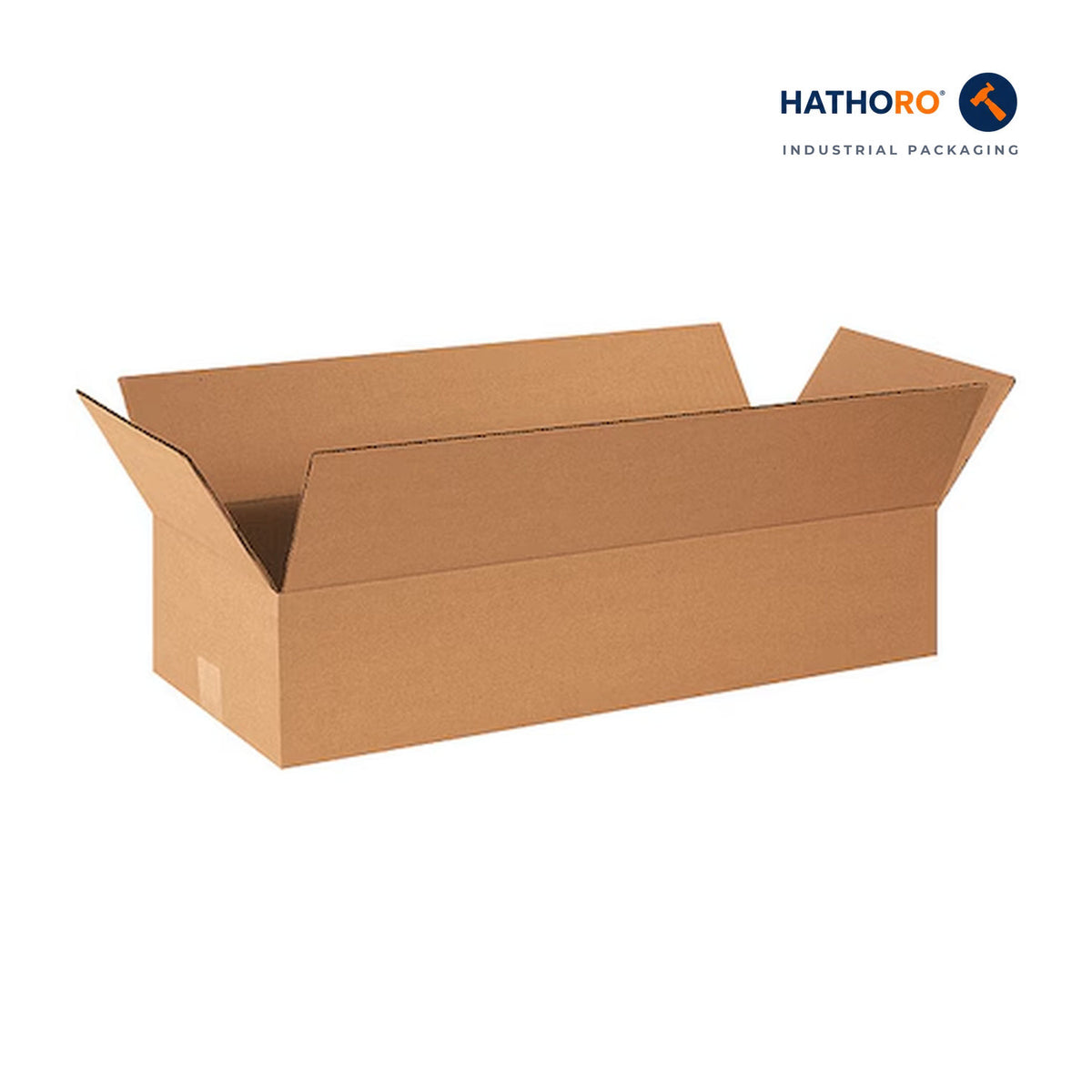 Hathoro 26 x 10 x 4 inch corrugated shipping box