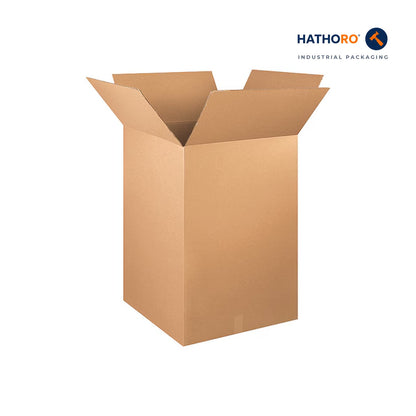 Hathoro 24 x 24 x 36 inch corrugated shipping box