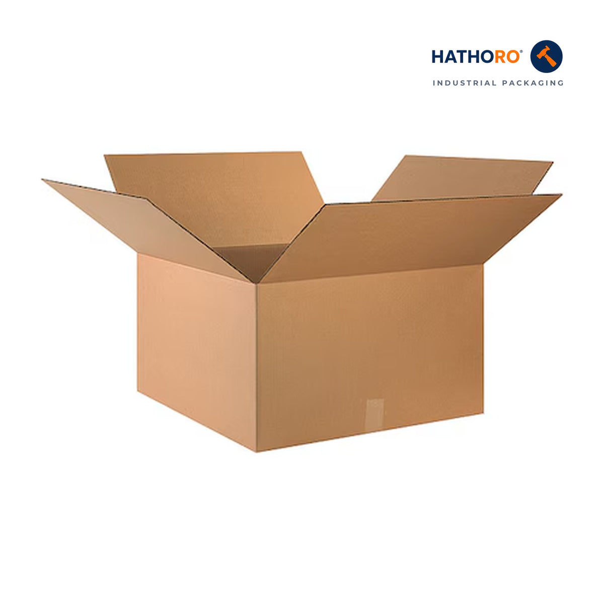 Hathoro 24 x 24 x 14 inch corrugated shipping box