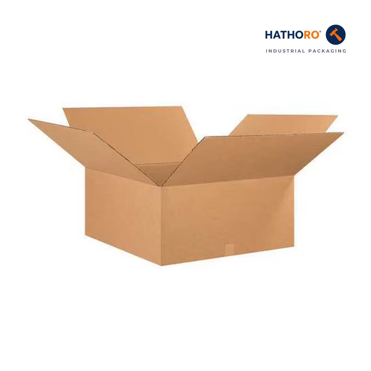 Hathoro 25 x 25 x 12 inch corrugated shipping box
