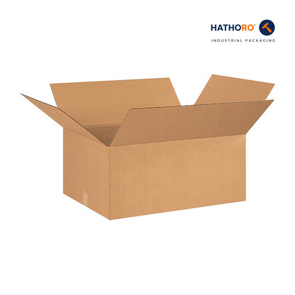 Hathoro 26 x 22 x 12 inch corrugated shipping box