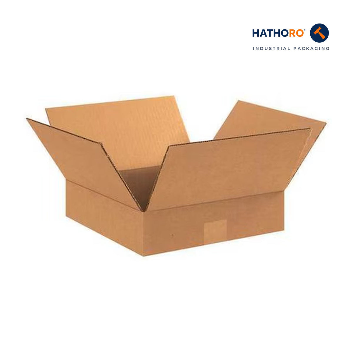 Hathoro 15 x 15 x 3 inch corrugated shipping box