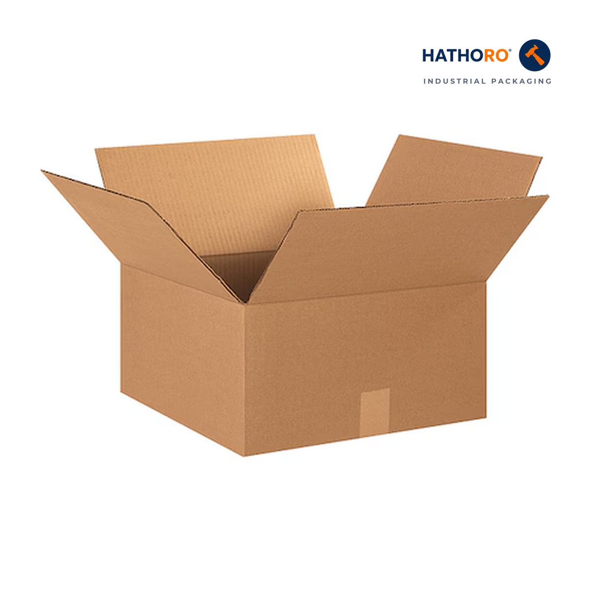 Hathoro 15 x 15 x 8 inch corrugated shipping box