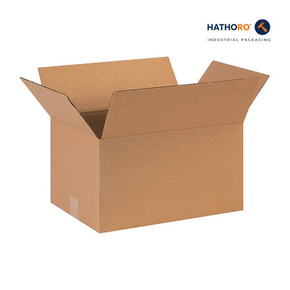 Hathoro 16 x 11 x 9 inch corrugated shipping box