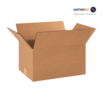 Hathoro 18 x 12 x 10 inch corrugated shipping box