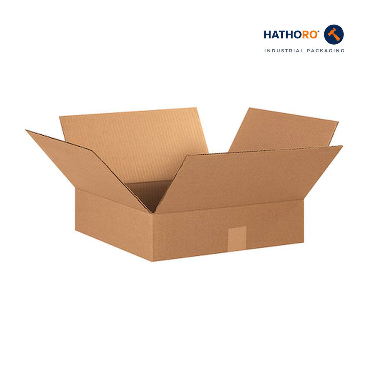 Hathoro 15 x 15 x 4 inch corrugated shipping box