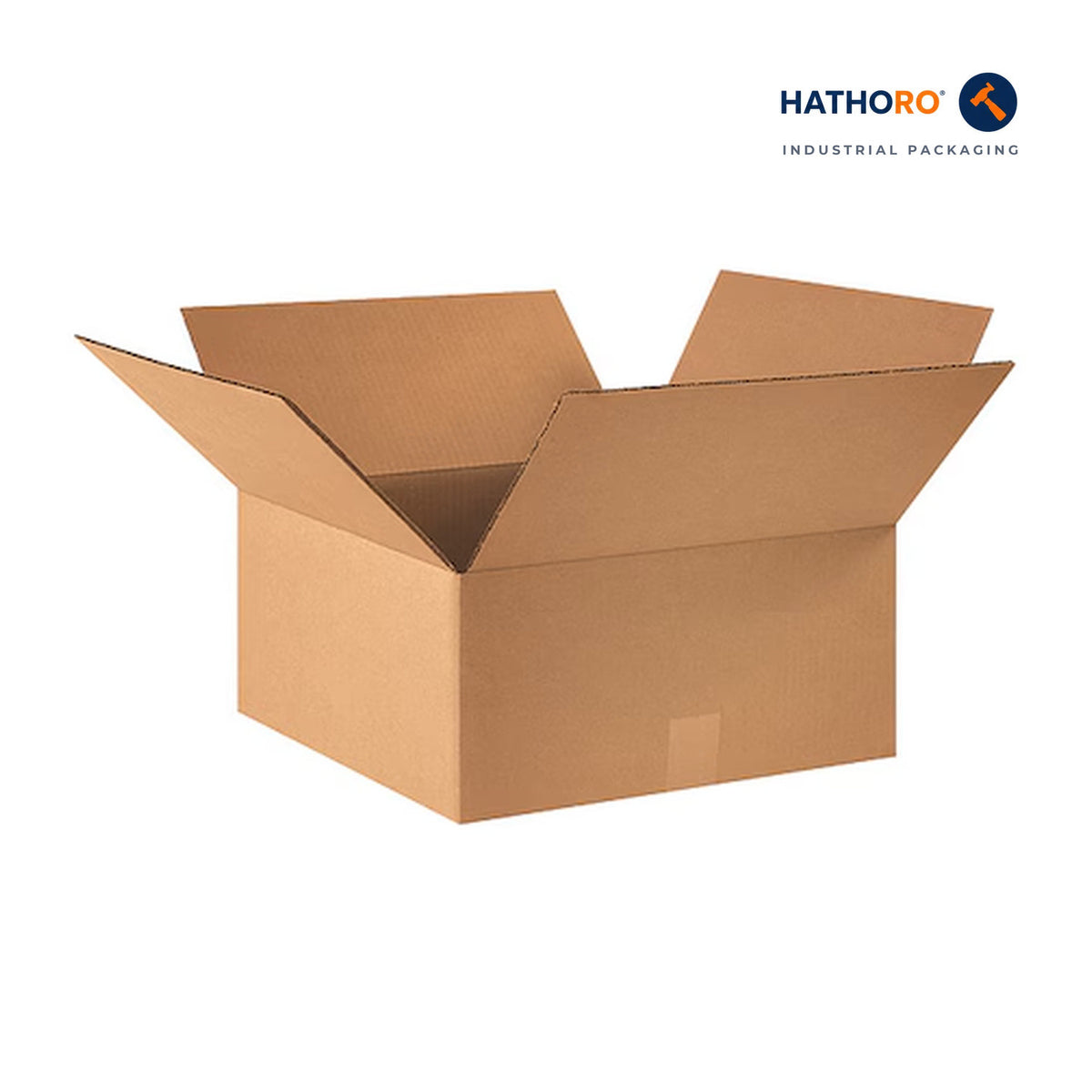 Hathoro 15 x 15 x 7 inch corrugated shipping box