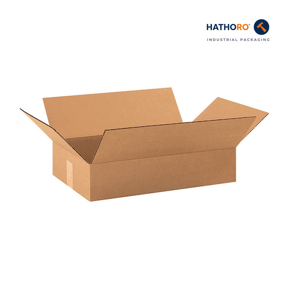 Hathoro 19 x 12 x 4 inch corrugated shipping box
