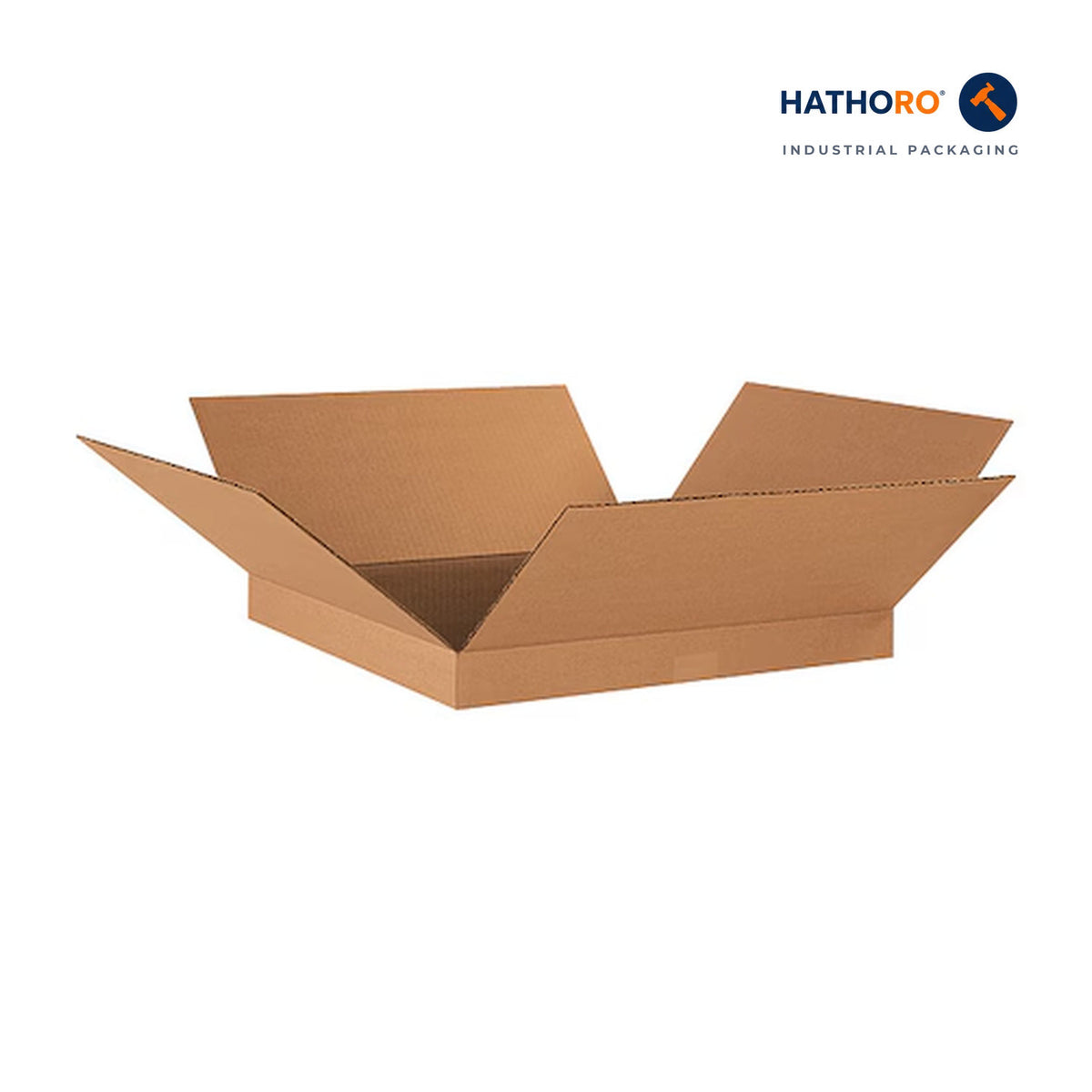 Hathoro 18 x 18 x 2 inch corrugated shipping box
