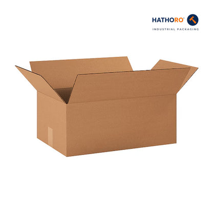 Hathoro 19 x 12 x 7 inch corrugated shipping box