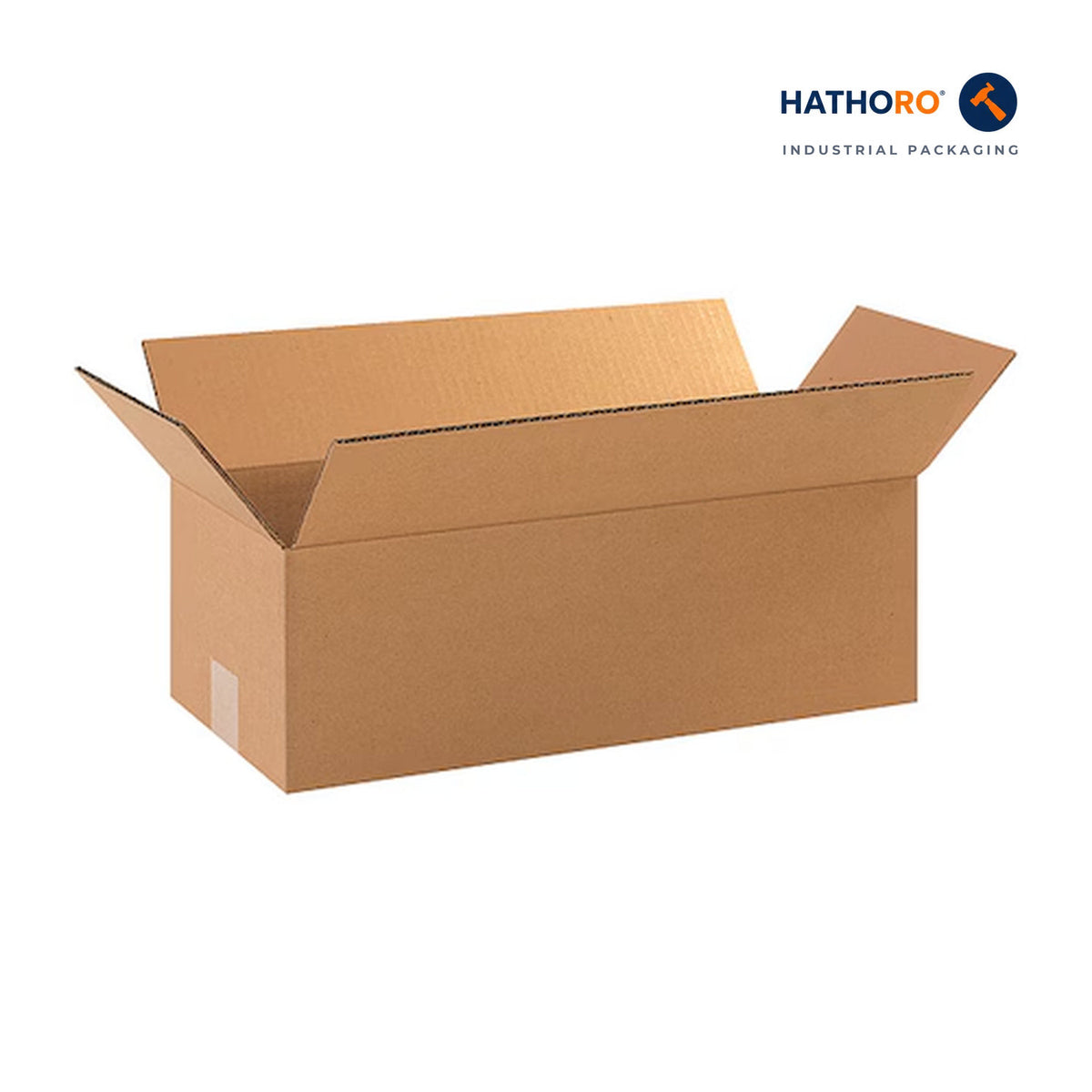 Hathoro 18 x 8 x 4 inch corrugated shipping box
