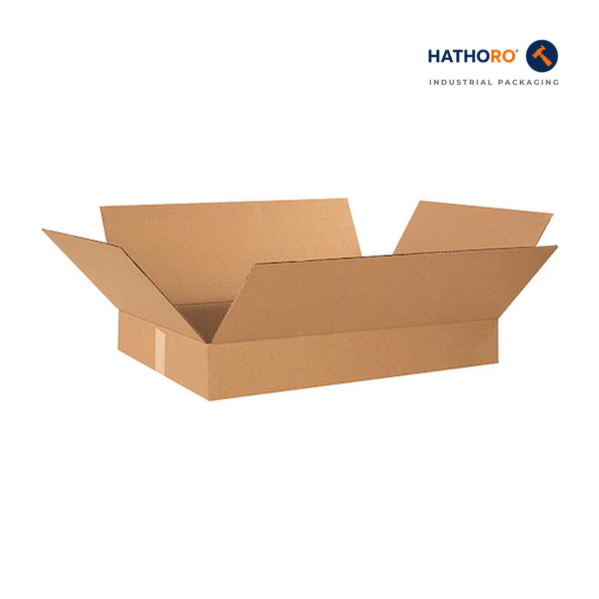 Hathoro 19 x 12 x 3 inch corrugated shipping box