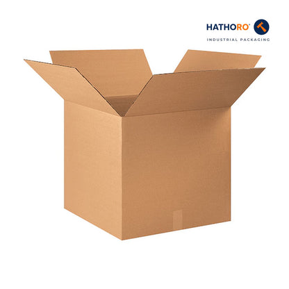 Hathoro 24 x 24 x 22 inch corrugated shipping box