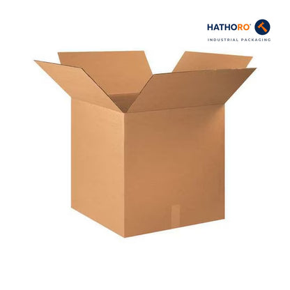 Hathoro 22 x 22 x 22 inch corrugated shipping box