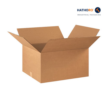 Hathoro 22 x 18 x 12 inch corrugated shipping box