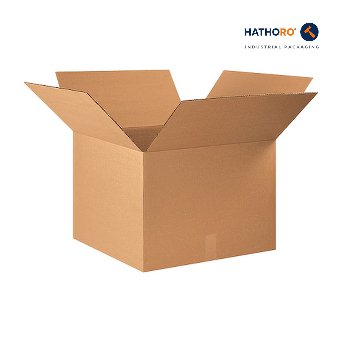 Hathoro 22 x 22 x 16 inch corrugated shipping box