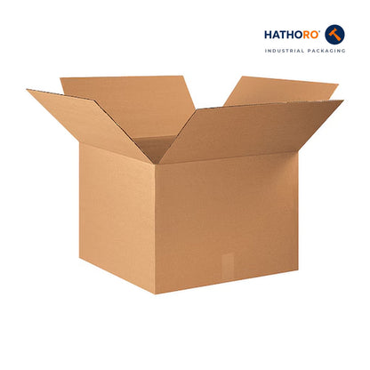 Hathoro 22 x 22 x 16 inch corrugated shipping box