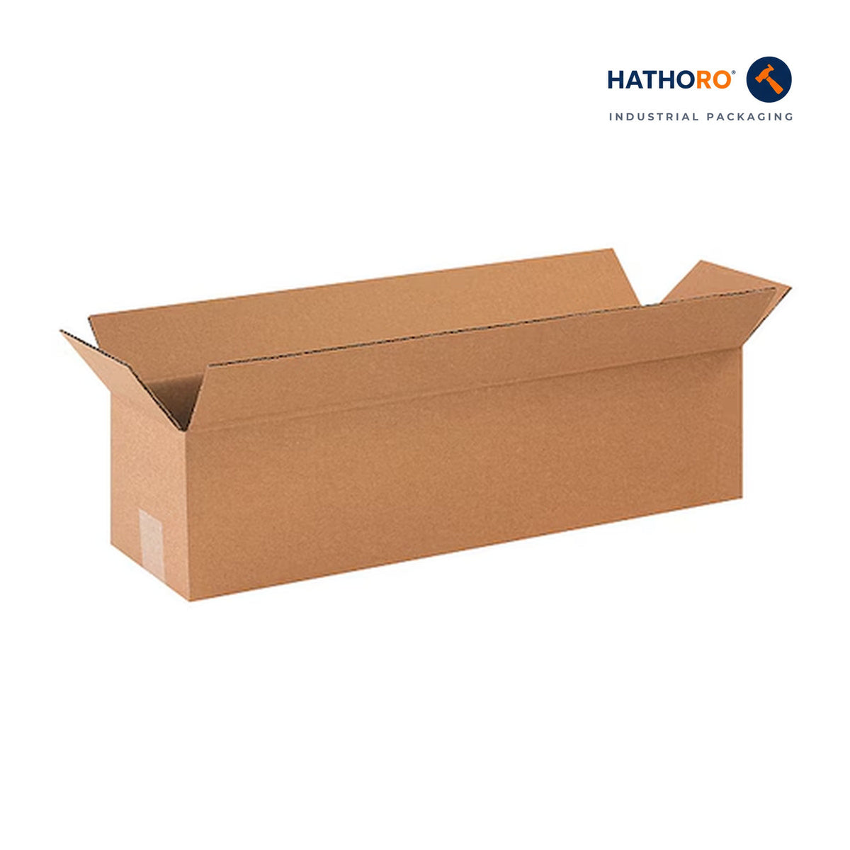 Hathoro 12 x 3 x 3 inch corrugated shipping box