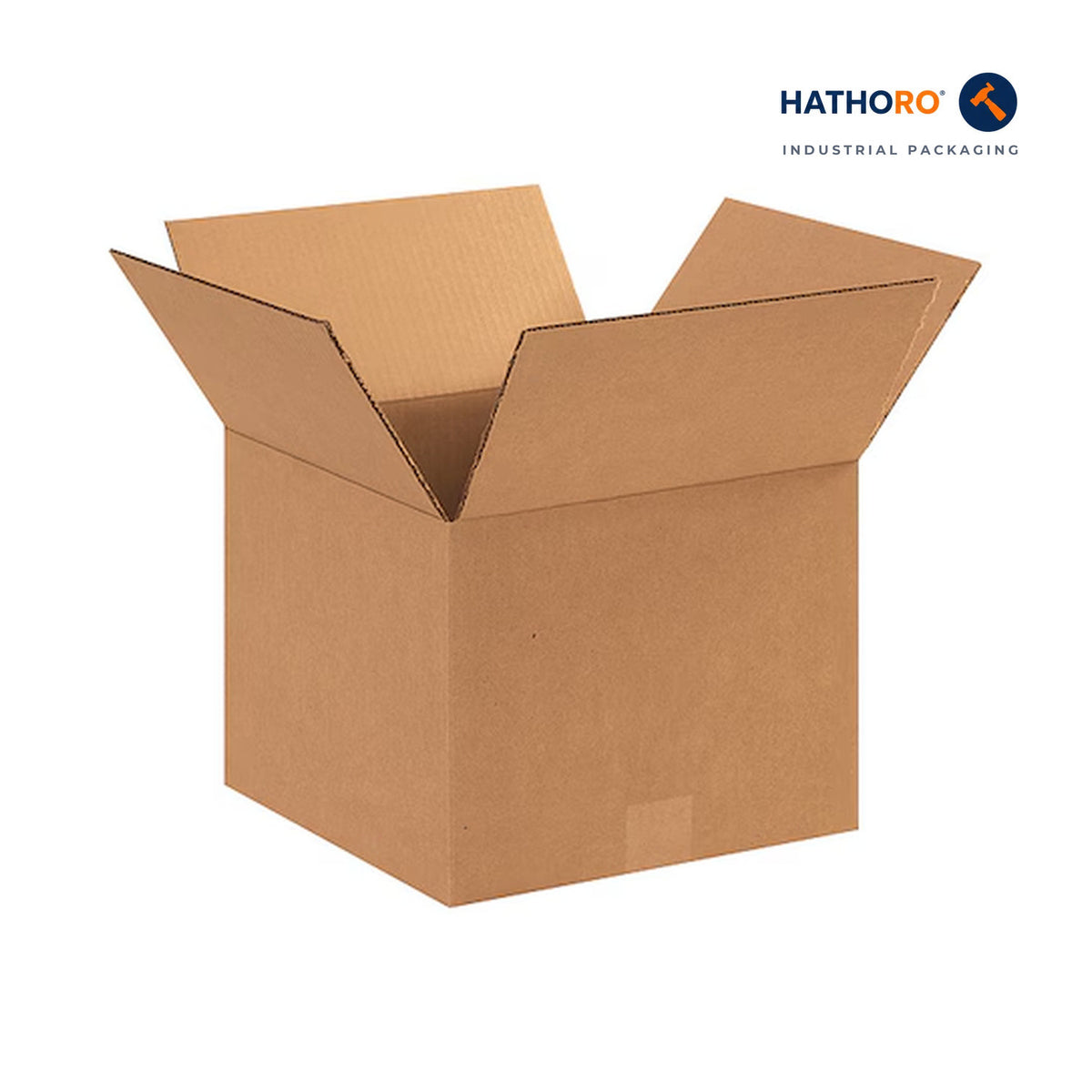 Hathoro 12 x 12 x 9 inch corrugated shipping box