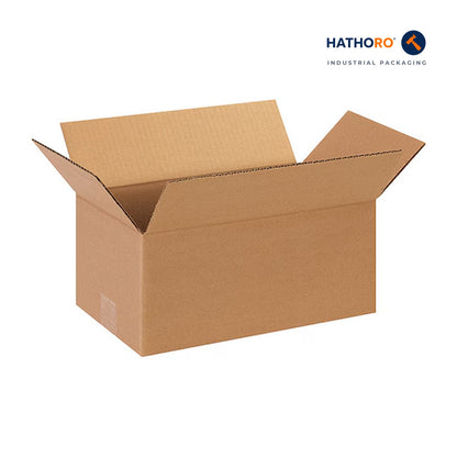 Hathoro 12 x 5 x 5 inch corrugated shipping box