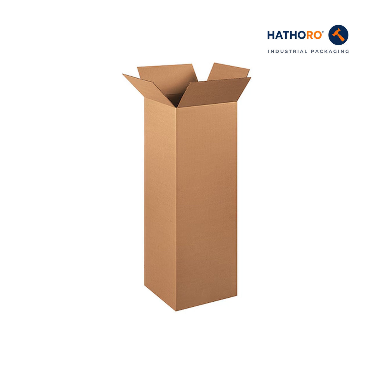 Hathoro 12 x 12 x 36 inch corrugated shipping box