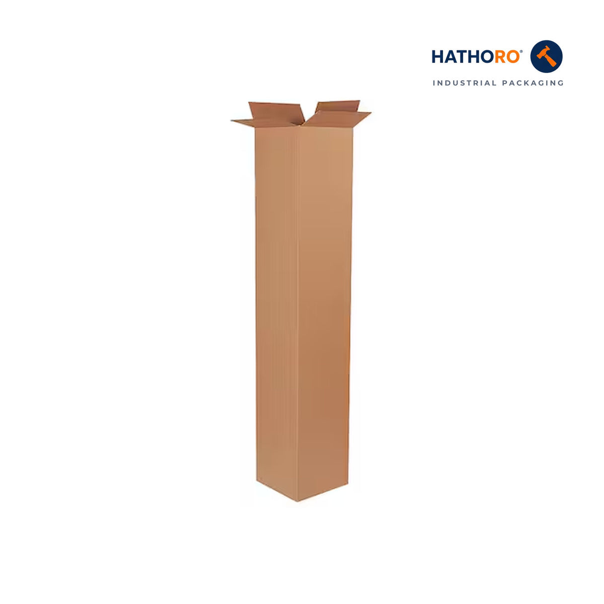 Hathoro 12 x 12 x 72 inch corrugated shipping box