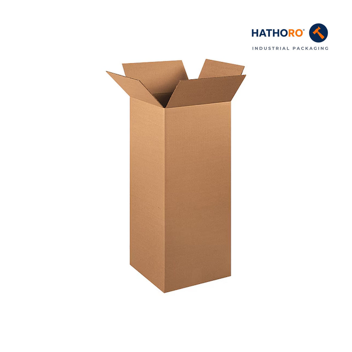 Hathoro 12 x 12 x 30 inch corrugated shipping box