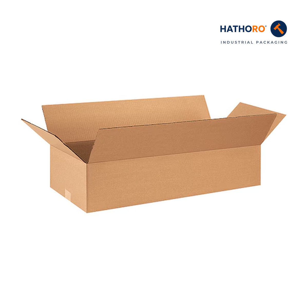 Hathoro 28 x 12 x 6 inch corrugated shipping box