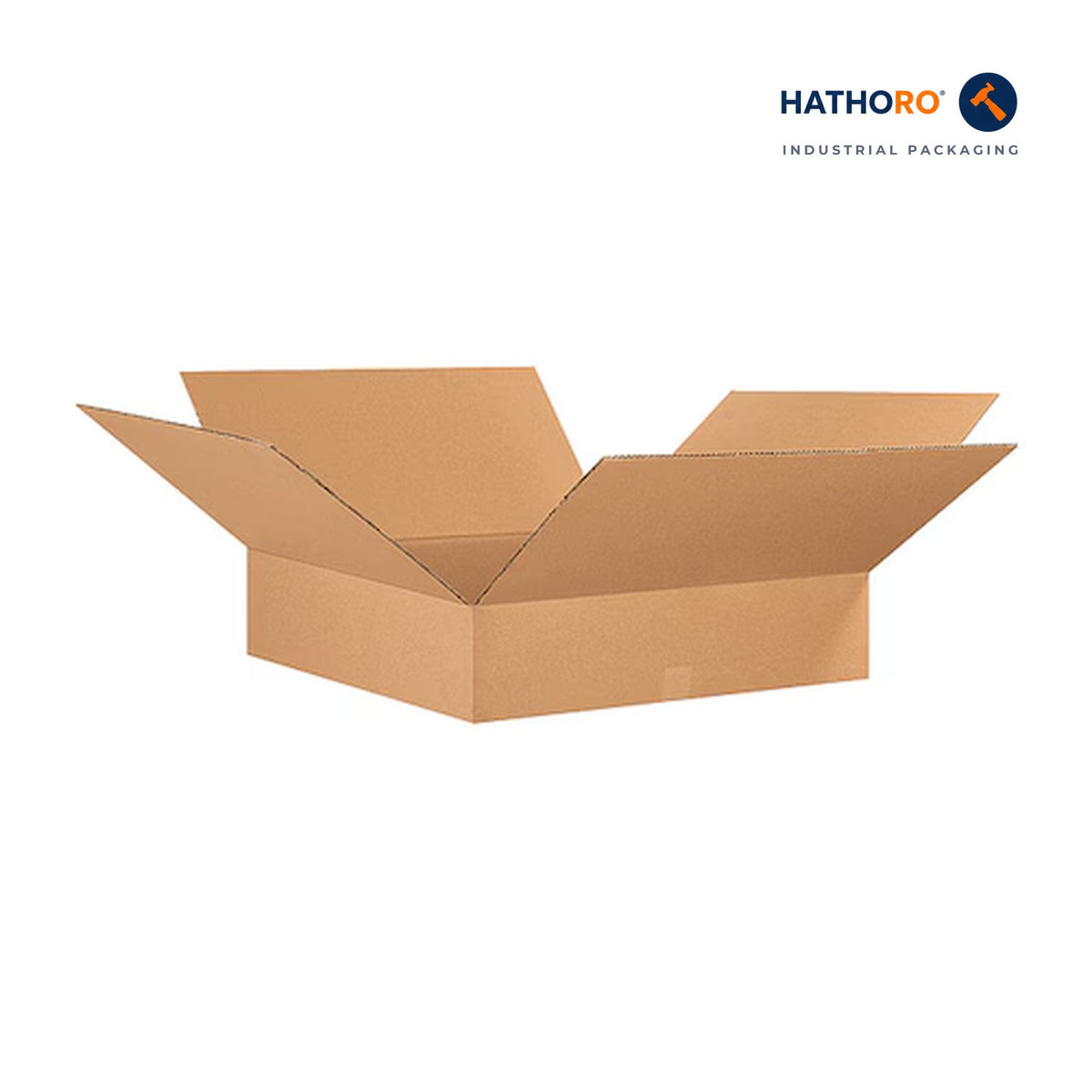 Hathoro 26 x 26 x 6 inch corrugated shipping box