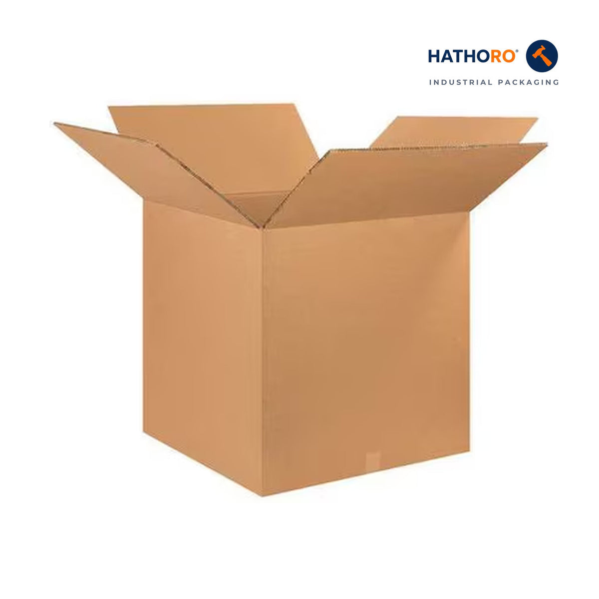 Hathoro 26 x 26 x 26 inch corrugated shipping box