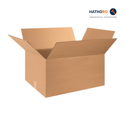Hathoro 28 x 18 x 12 inch corrugated shipping box