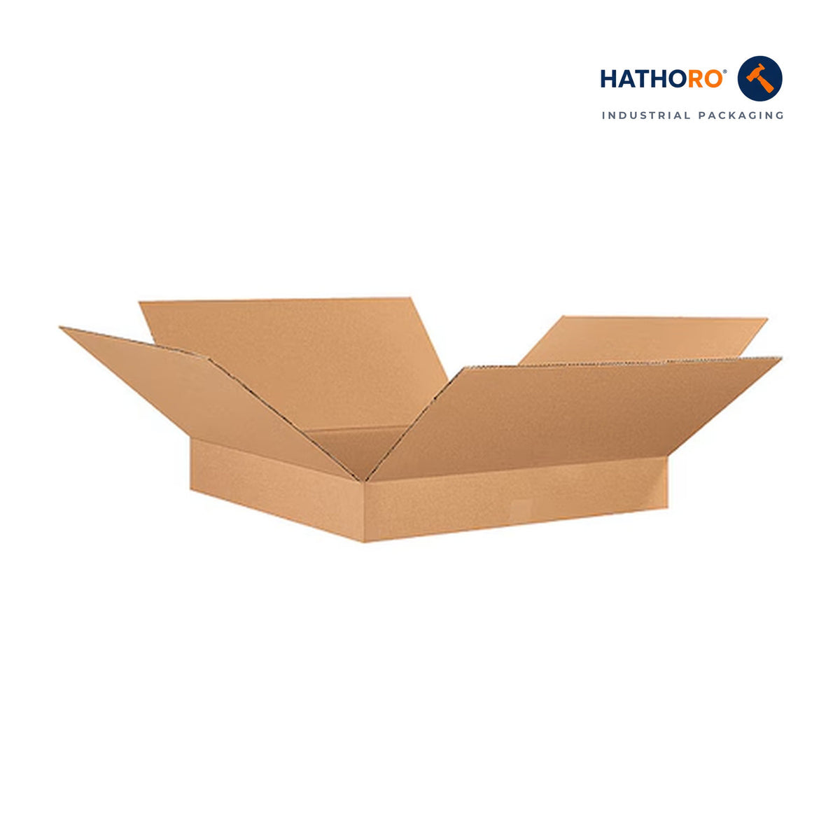 Hathoro 26 x 26 x 4 inch corrugated shipping box