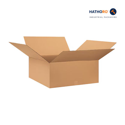 Hathoro 28 x 28 x 12 inch corrugated shipping box