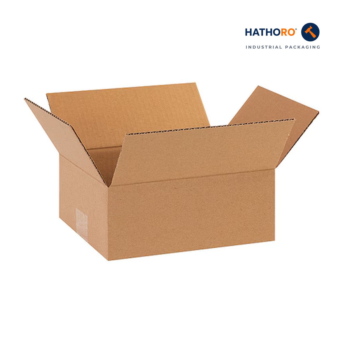 Hathoro 6 x 4 x 2 inch corrugated shipping box