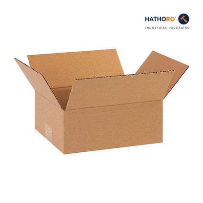 Hathoro 8 x 6 x 2 inch corrugated shipping box