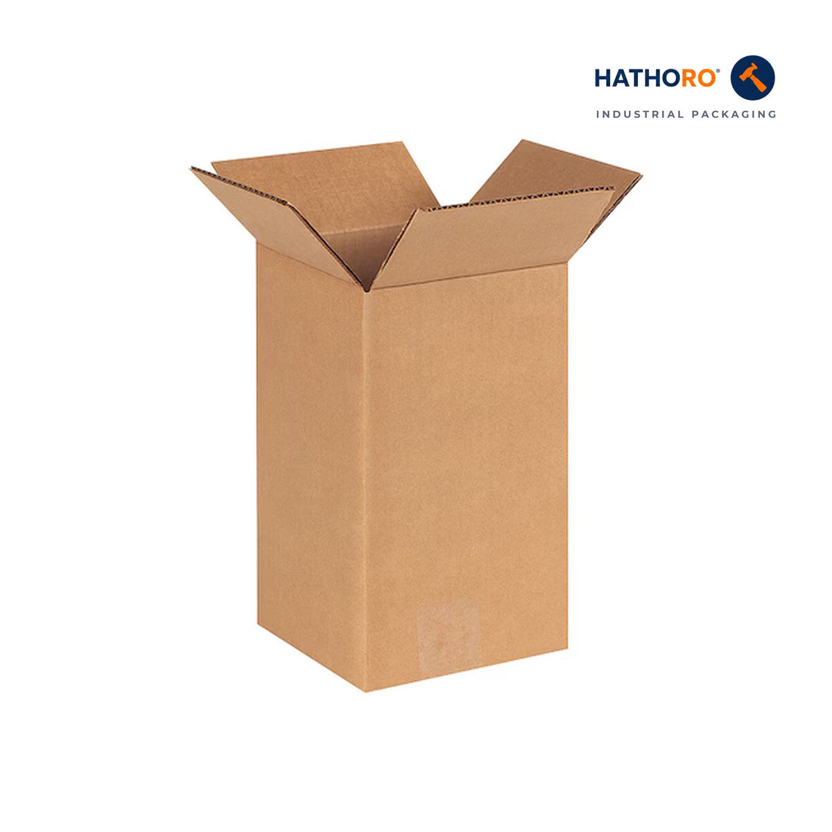 Hathoro 6 x 6 x 10 inch corrugated shipping box